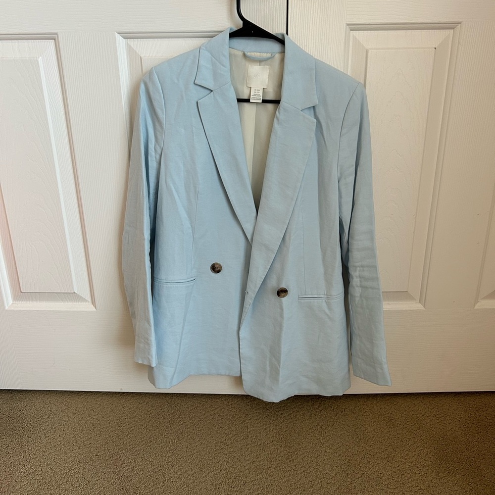 H&M blue blazer